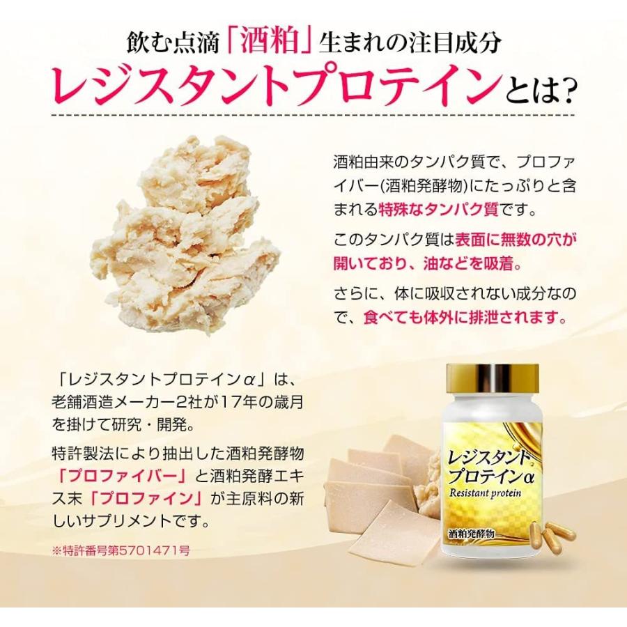 レジスタ ント プロテイン 酒粕