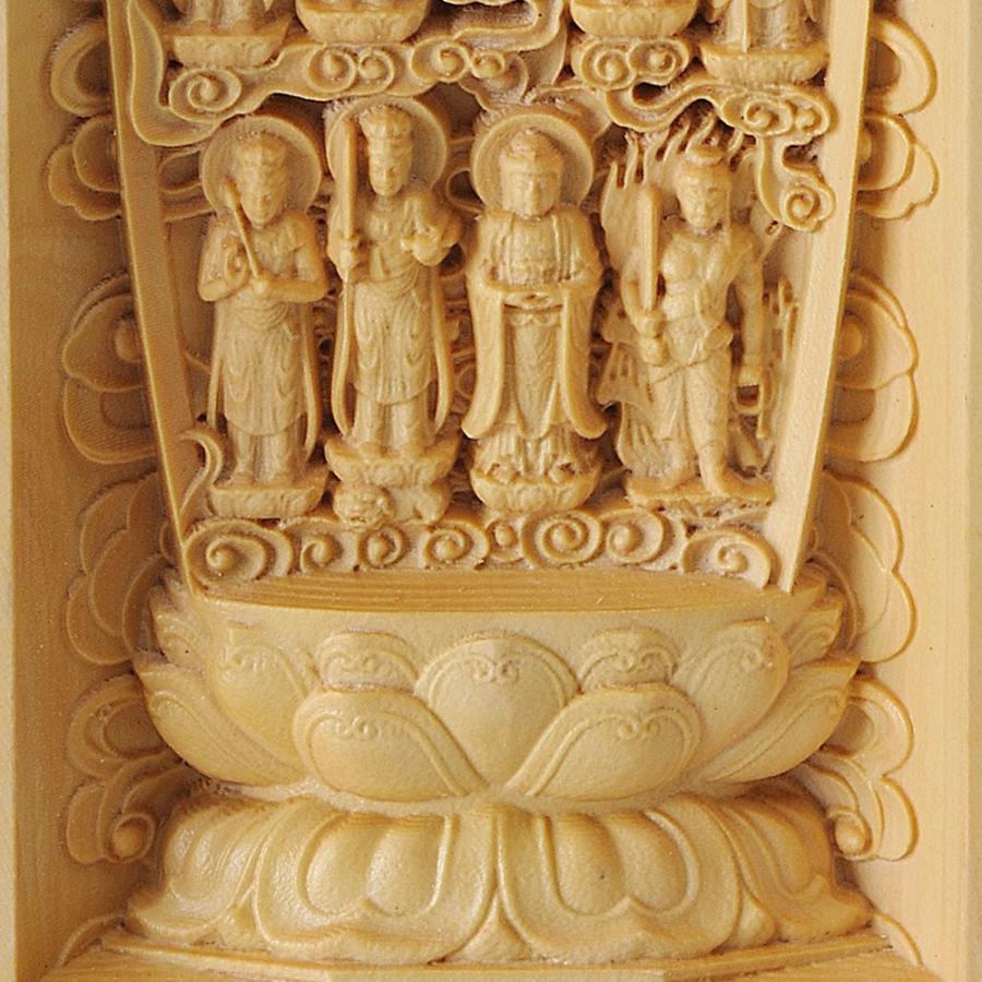 年末のプロモーション特価！黄楊一杢彫り 十三仏 仏像 | fit016.com.br