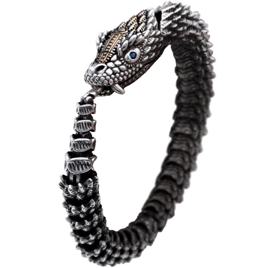 蛇 吉祥 ブレスレット へび 金運 開運 お守り メンズ レディース 腕輪