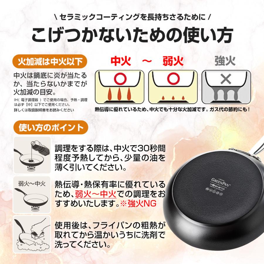 キャセロール 鍋 20cm 最新型 グリーンパン フッ素不使用 バルセロナPROシリーズ 正規品 IH ガス 対応 最高級グレードの画像