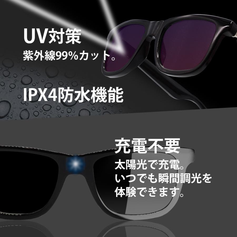 日本製 調光 偏光 スマート液晶 サングラス 運転 スポーツ