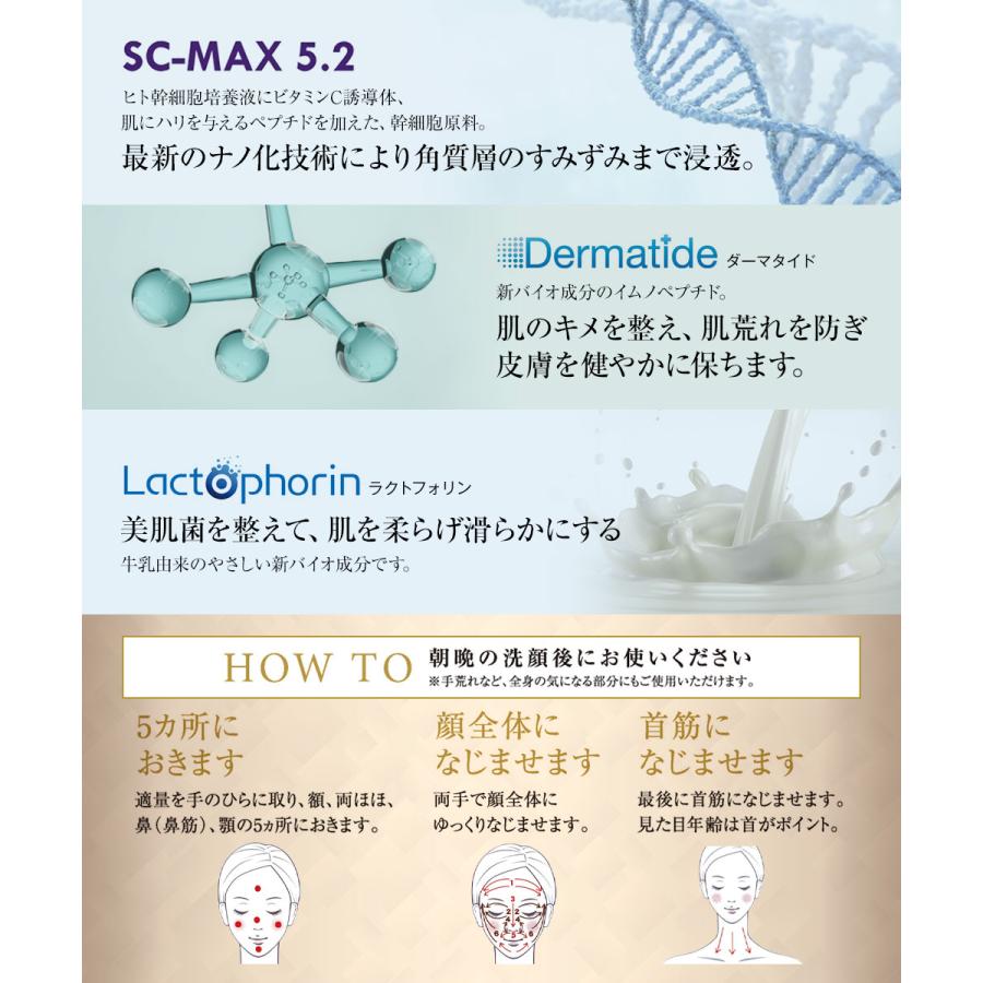 ヒト幹細胞培養美容液 セラレナータ 5D アドバンスセラム 30ml(ヒト