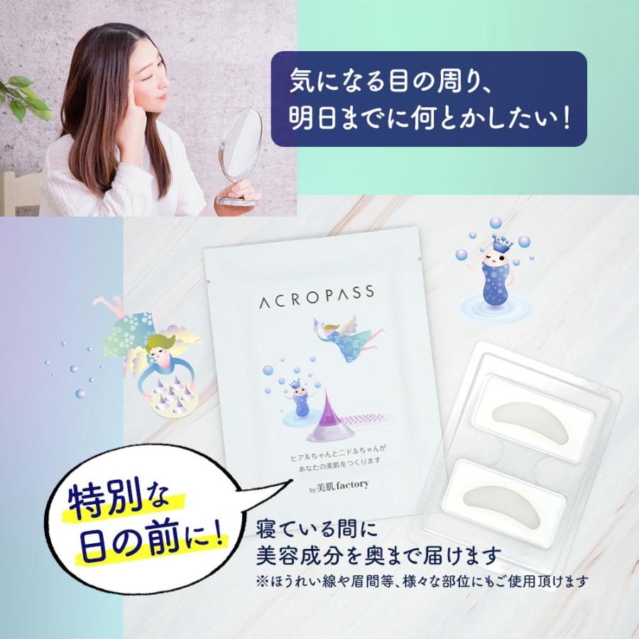 目元 レチノール ヒアルロン酸 パッチ マイクロニードル W特許取得