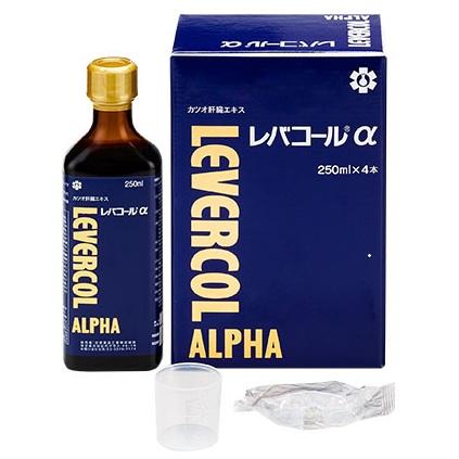 ４本　レバコール　α　（２５０ｍｌ×4）　レバコールアルファ　ればこーる　あるふぁ（Yahoo!・マックスヘルスマート）