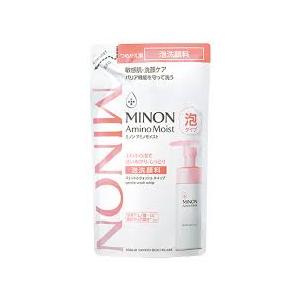 １０個　ミノン　アミノモイスト　ジェントルウォッシュ ホイップ　つめかえ用　130ｍｌ　宅配便　第一三共ヘルスケア　泡洗顔料