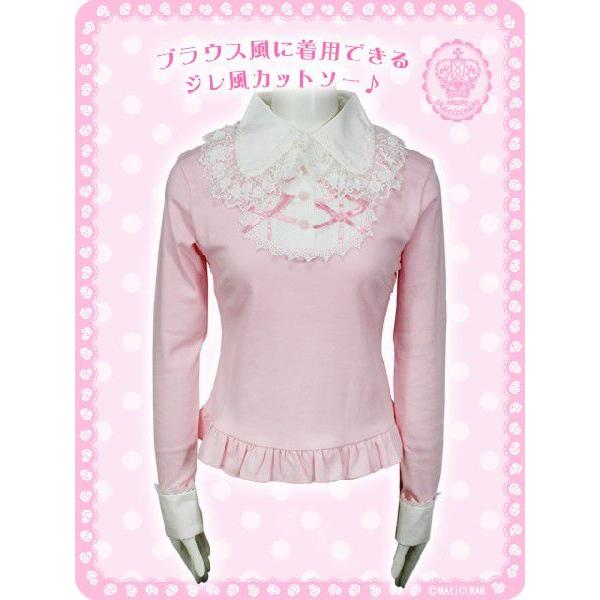 ロリータ　ゴスロリ/ヌーヴォーローズガーデンジレ風カットソー 8K2003R