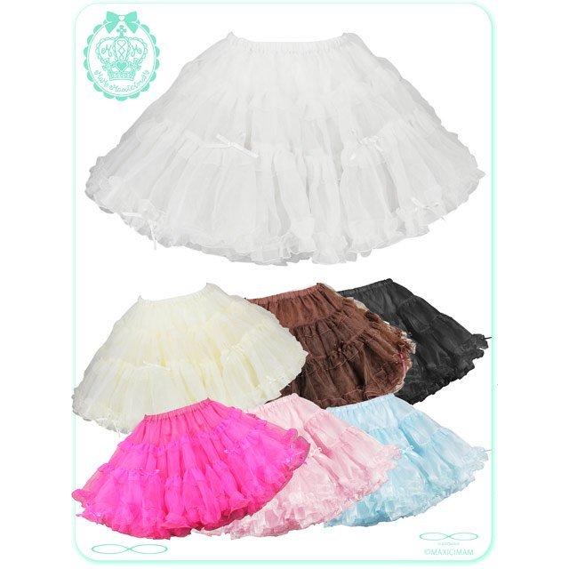 8PP888S ボリュームミルフィーユパニエ (ロリータ ジェンダーレス  