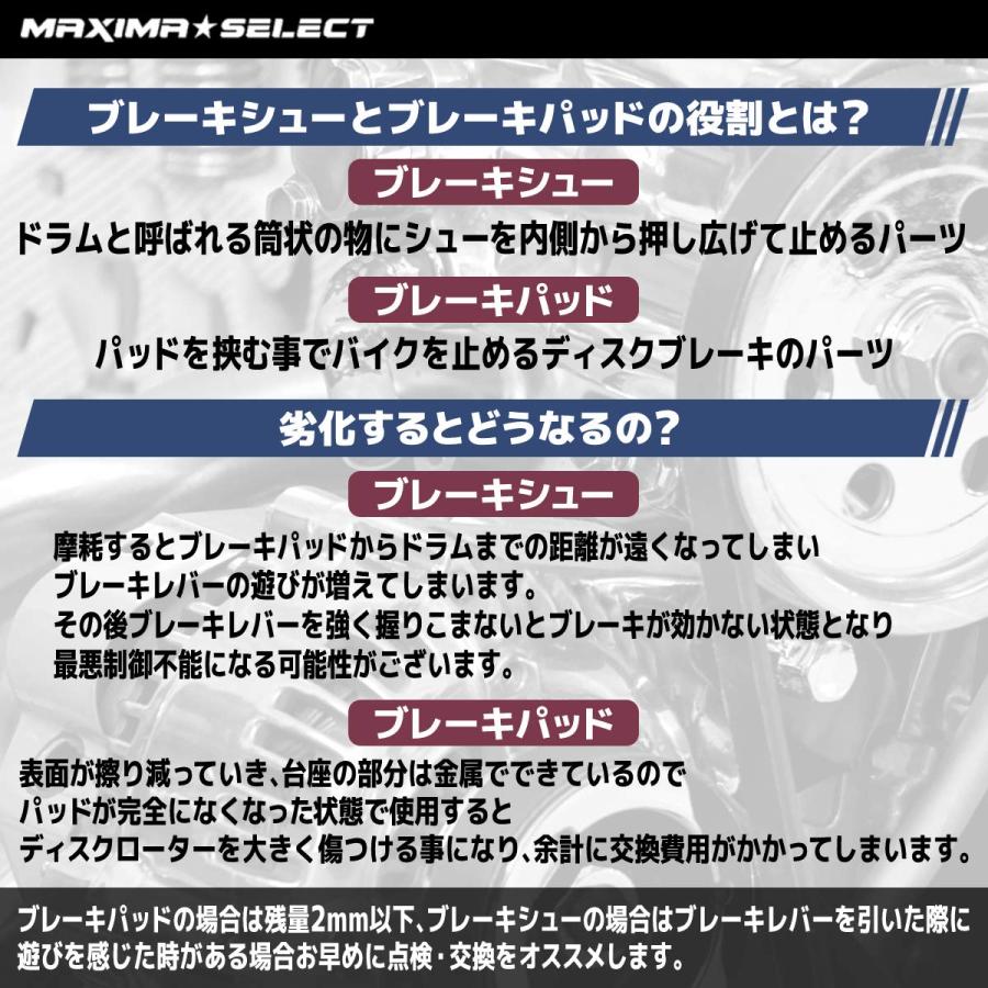 スペイシー100 (JF13) スペイシー125 (JF04) フロントブレーキパッド ブレーキディスクローター ブレーキパーツ ブレーキシュー セット レア ホンダ