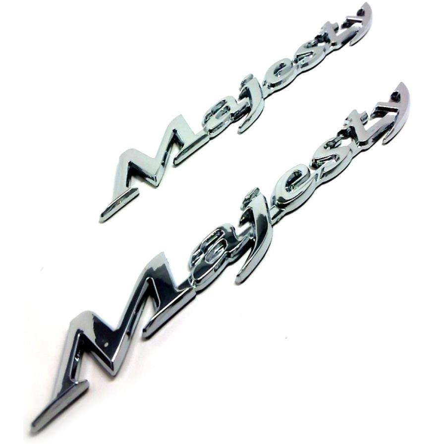 ヤマハ マジェスティ 250 majesty エンブレム 2ヶ1セット 外装 パーツ
