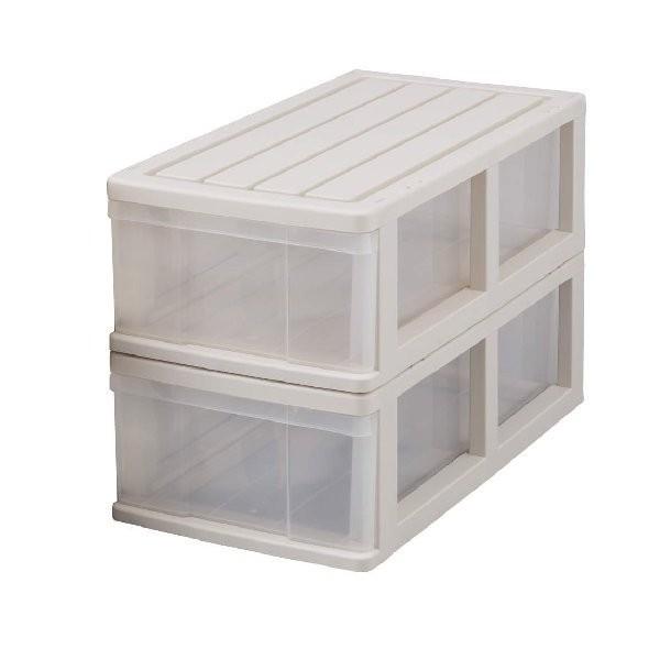 押入れ収納 衣装ケース 収納ケース プラスチック 引き出し 透明 クリア