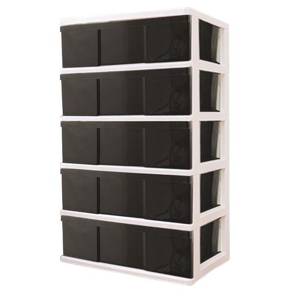 衣装ケース 収納ケース 引き出し プラスチック ワイド チェスト タンス