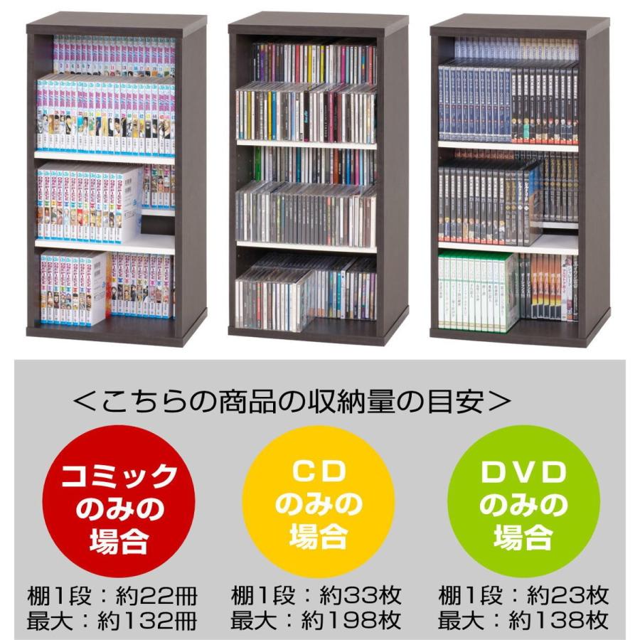 本棚 コミックシェルフ 3段 木製 薄型 大容量 おしゃれ オープンラック マンガ収納ラック Cd収納ラック Dvd収納ラック 約幅39 奥行29 高さ79cm 代引き不可 2785 Cmb 8040sh プラスチック収納用品専門店mj 通販 Yahoo ショッピング