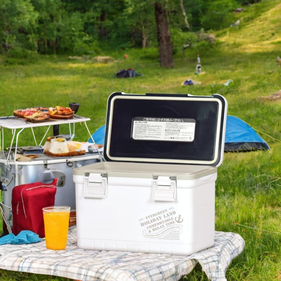 美品 キャンプ6点セット(テント、クーラーボックス、チェア等) クーラーボックス 11L 日本製 小型 軽量 ホワイト コンパクト 保冷