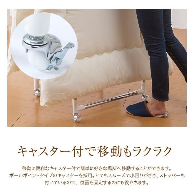 物干しスタンド 室内 折りたたみ 折り畳み 布団 X型物干し 部屋干し 布団干し 室内物干し キャスター付き 伸縮 軽量 スチール製 耐荷重量15kg 花粉症対策 |  | 05