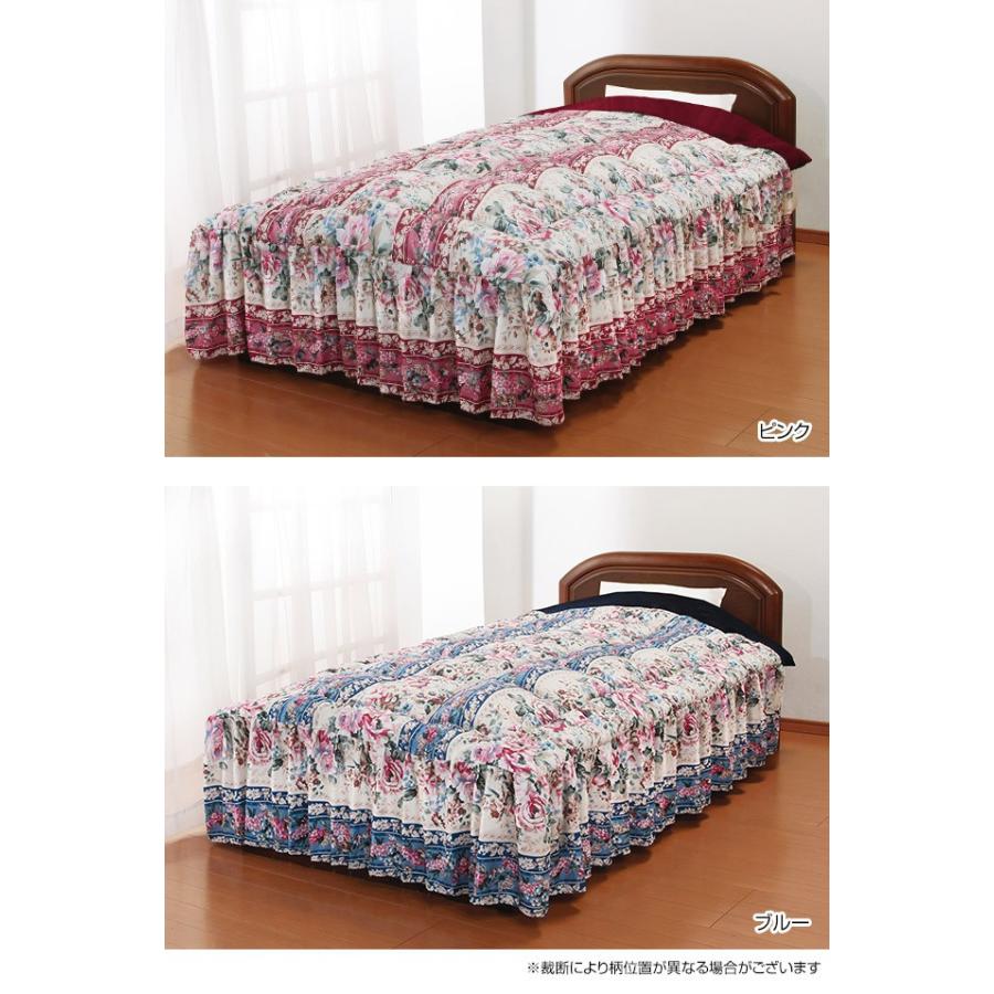 Nice Sleep/ナイススリープ 掛布団 ベッド用 あったか 3層 構造 ボリューム マイヤー毛布地 ベッド 布団 フリル付き シングル |  | 01