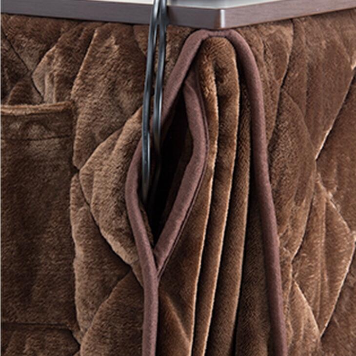 デスク型 ハイタイプこたつ 75x50cm 2点セット（こたつ本体+専用布団） デスク型 ハイタイプこたつ 75x50cm 2点セット（こたつ本体+専用布団