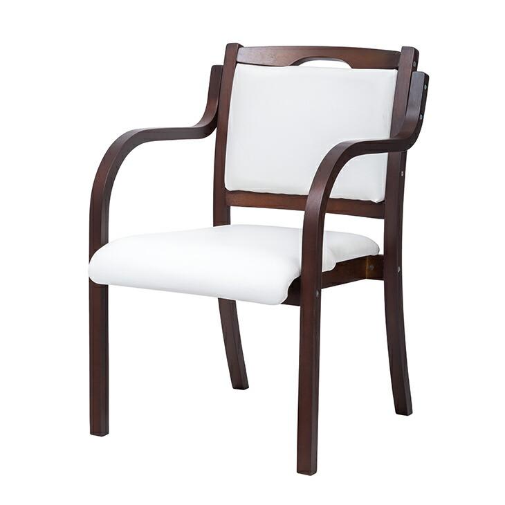 介護用椅子 立ち座りサポートダイニングチェア スタッキングチェア ダイニングチェア リビング チェア 椅子 肘付き 介護 リハビリ アームレスト付き |  | 03