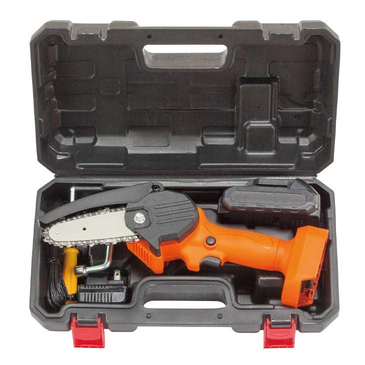 ファミラ ハンディチェーンソー 充電式コードレスハンディーチェーンソー テレショッピング放送商品 枝切り 剪定 園芸用のこぎり | 