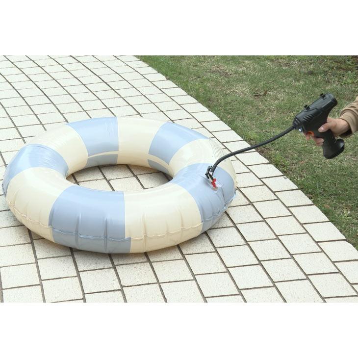 ファミラ 電動 エアーコンプレッサー 小型 充電式  空気入れ コードレス エアー コンプレッサー 車 タイヤ 自動車 プール USB充電 ACアダプター付き |  | 03