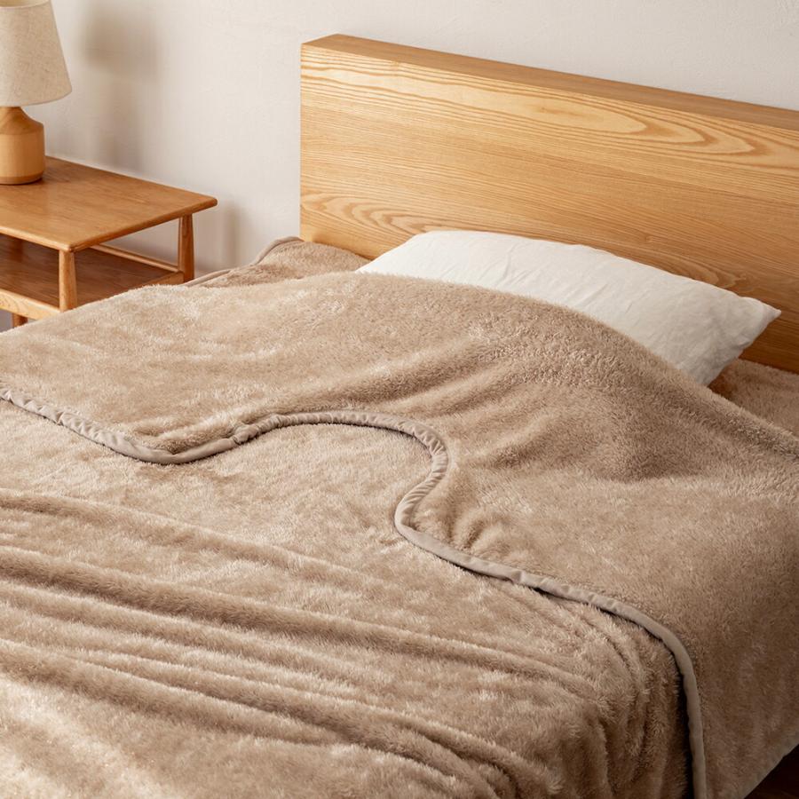 あったか 発熱 毛布 4点セット 毛布 くりえり ブランケット 敷きパッド ひざ掛け 肩当て 吸湿発熱 あったか 冬 寝具 |  | 03