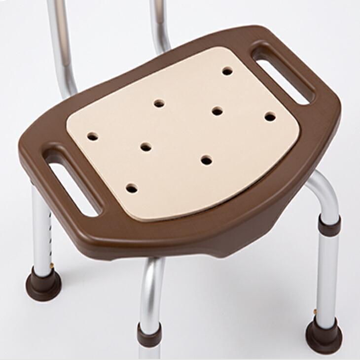 シャワーチェア 背もたれあり 4本足 アルミ製 シャワーベンチ 背の高い 風呂 椅子 バスチェア 高齢 シニア 立ち上がり補助 入浴介護 高さ調節 チェア バス用品 |  | 08