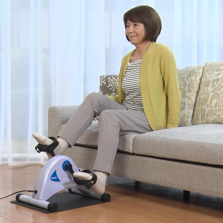 高齢者向け 電動アシスト ルームサイクル ペダル運動器 自転車こぎ ペダルこぎ運動 ペダル 運動 自動回転 アシスト コンパクト 室内 シニア 健康器具 |  | 01