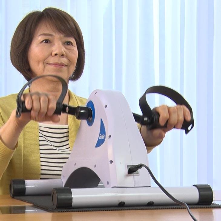 高齢者向け 電動アシスト ルームサイクル ペダル運動器 自転車こぎ ペダルこぎ運動 ペダル 運動 自動回転 アシスト コンパクト 室内 シニア 健康器具 |  | 04