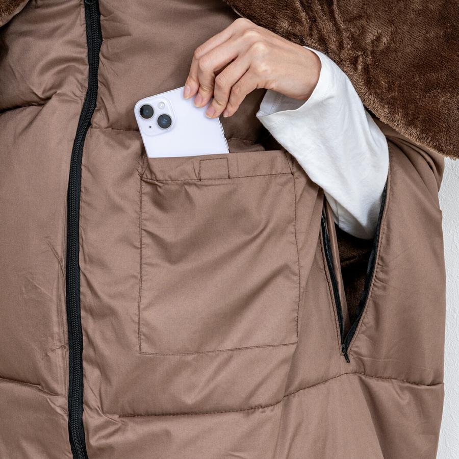 ファミラ あったか5WAYトリプルウォーム寝袋 2枚組 着る寝袋 手が出せる ポケット付き 寝袋 掛け布団 着る毛布 保温 蓄熱 布団 シュラフ アウトドア 車中泊 防災 |  | 11