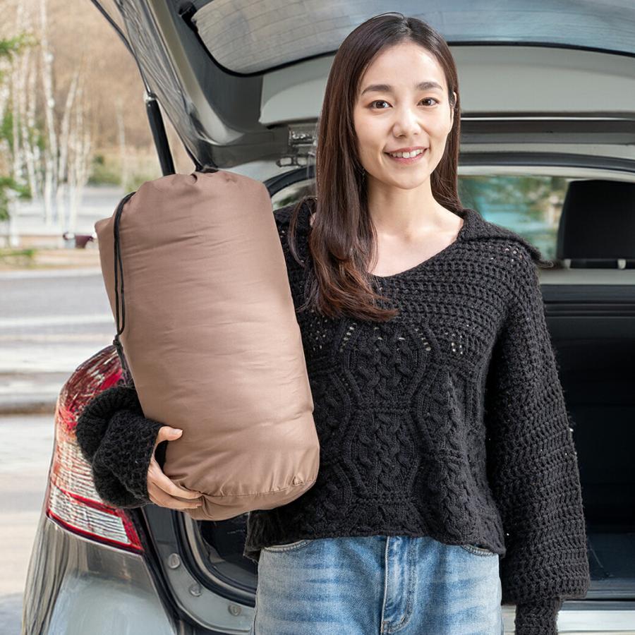 ファミラ あったか5WAYトリプルウォーム寝袋 着る寝袋 手が出せる ポケット付き 寝袋 掛け布団 着る毛布 保温 蓄熱 布団 シュラフ アウトドア 車中泊 防災 |  | 10