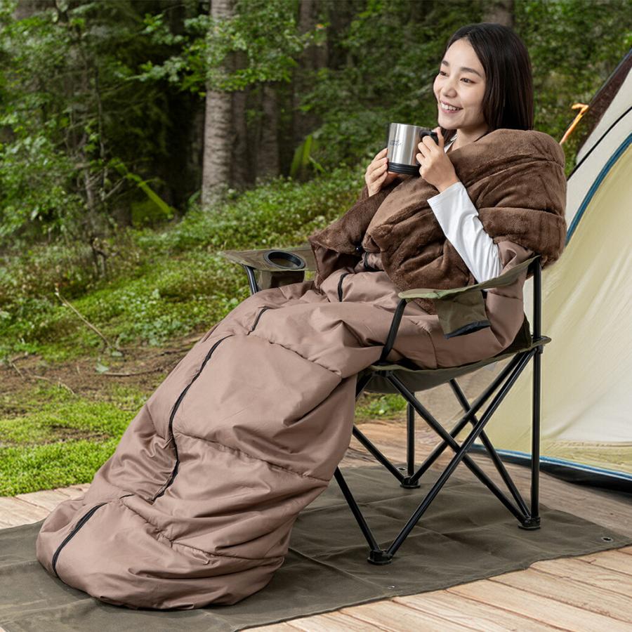 ファミラ あったか5WAYトリプルウォーム寝袋 着る寝袋 手が出せる