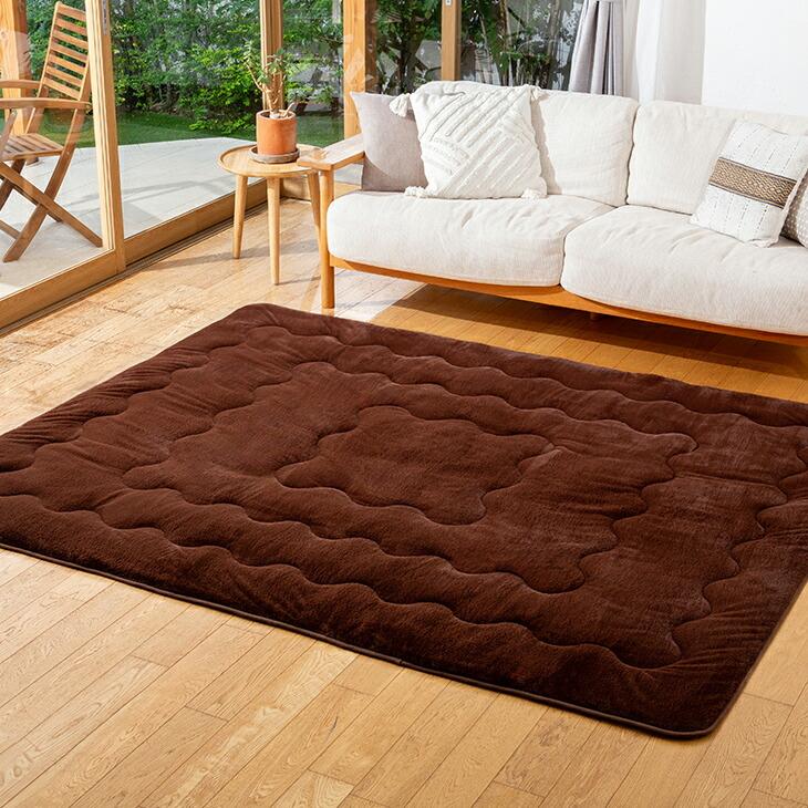 7層構造ぽかぽか蓄熱ラグ あったかラグ 190×240cm | 