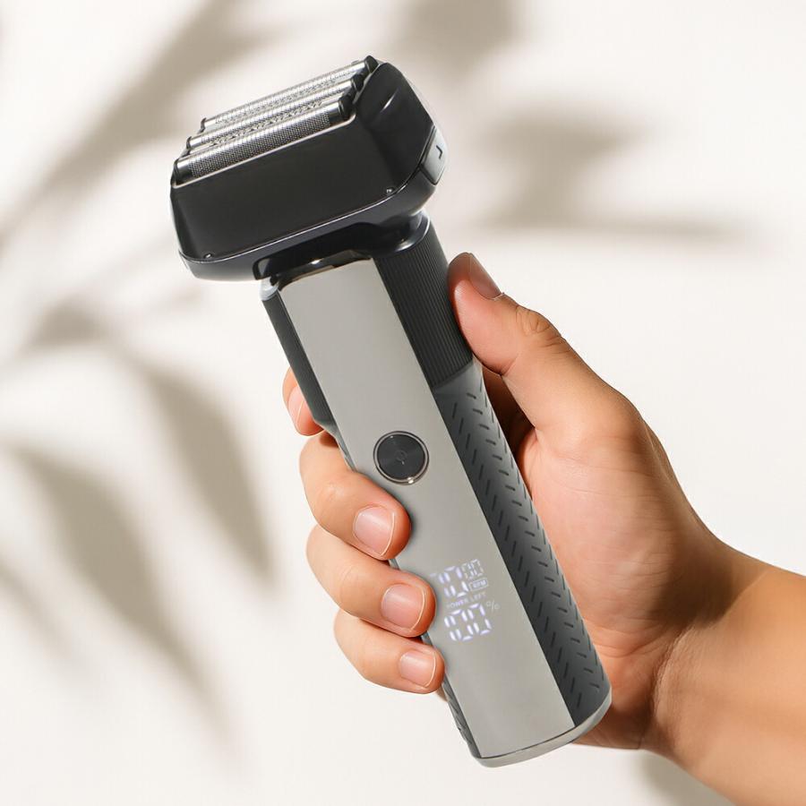 ターボ付き5枚刃シェーバーDX 替刃付き 電気カミソリ 男性 髭剃り |  | 03