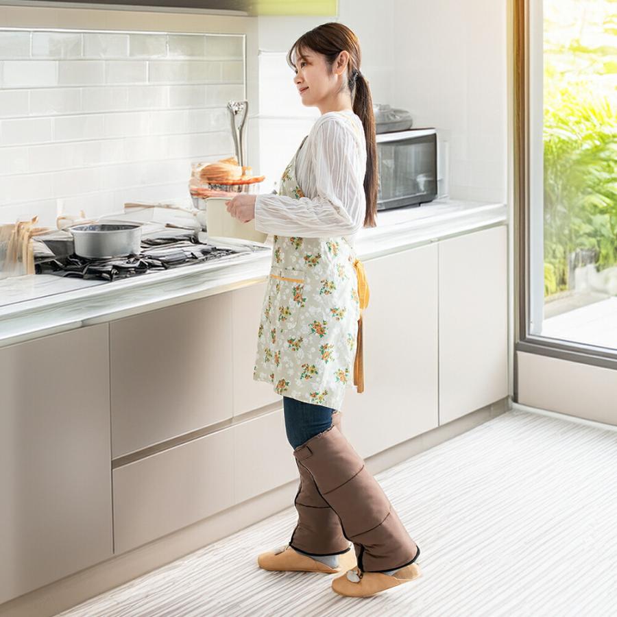 レッグウォーマー 5WAY 蓄熱 暖かい 冷え対策 冷え性 ふくらはぎ ブランケット クッション 足ポケット フリース はっ水 あったか |  | 15