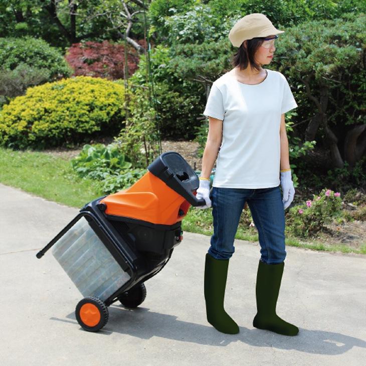 ファミラ ハイパワー電動枝シュレッダー ガーデニング 剪定 枝木処理 |  | 01