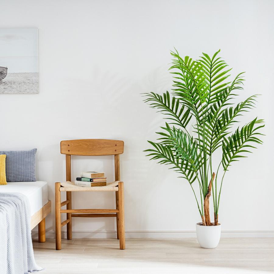 人工観葉植物 アレカヤシ 光触媒 フェイクグリーン 大型 140cm インテリアグリーン お手入れ不要 オフィス リビング 消臭 抗菌 |  | 04