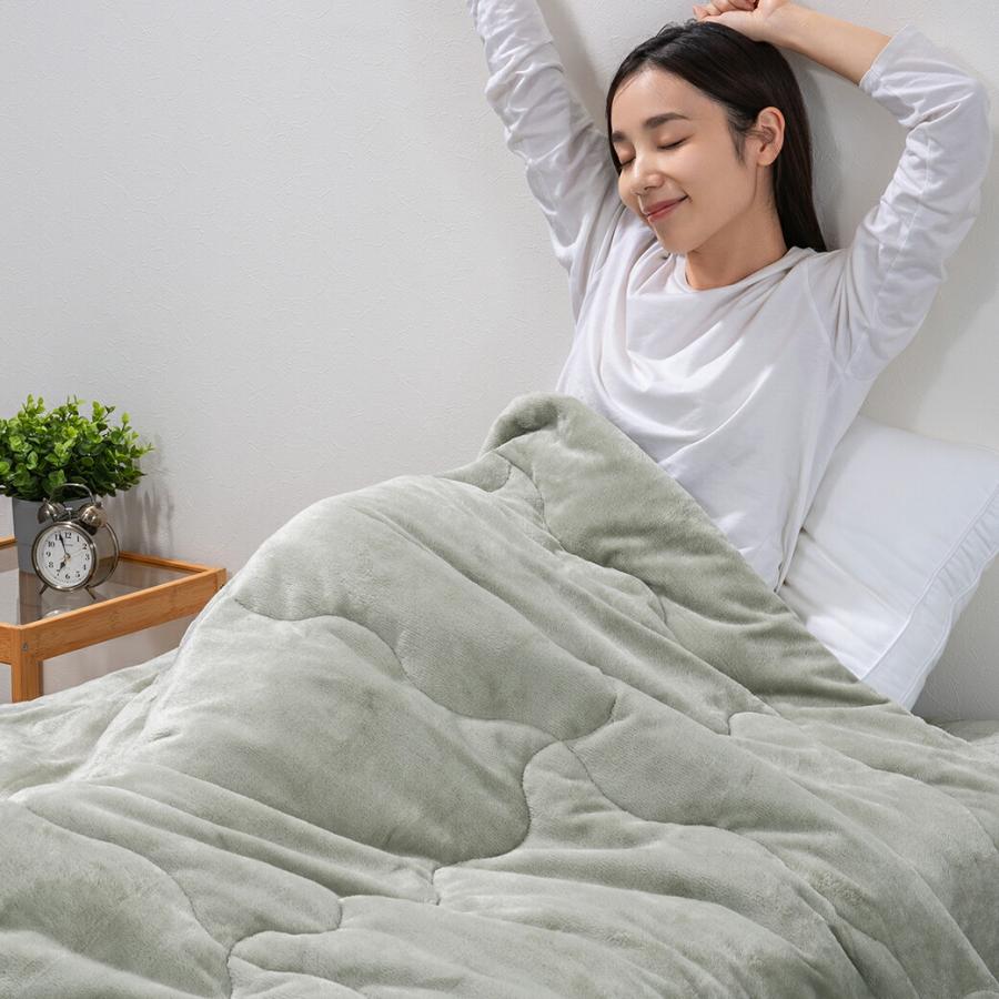 ファミラ 5層構造トリプルウォームぽかぽか 毛布布団セット 掛布団+敷パット シングル |  | 10