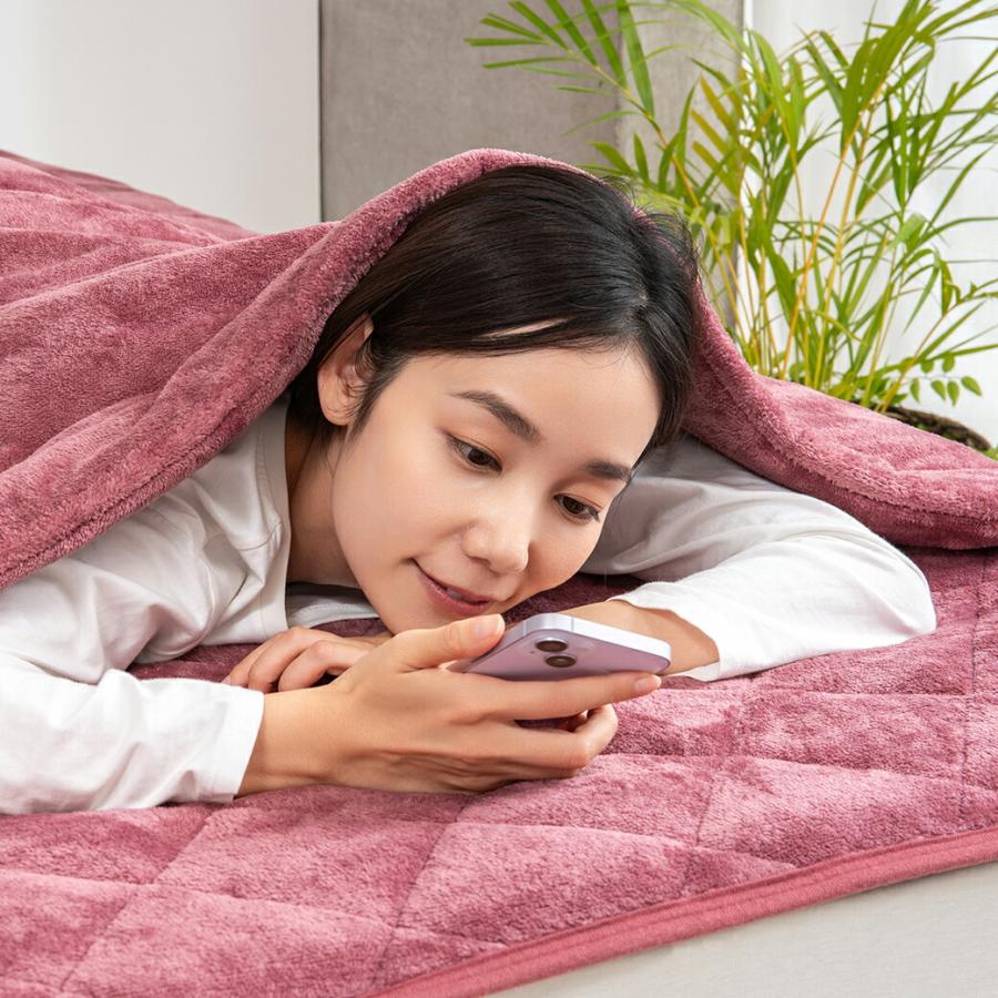 ファミラ 5層構造トリプルウォームぽかぽか 毛布布団セット 掛布団+敷パット シングル |  | 12