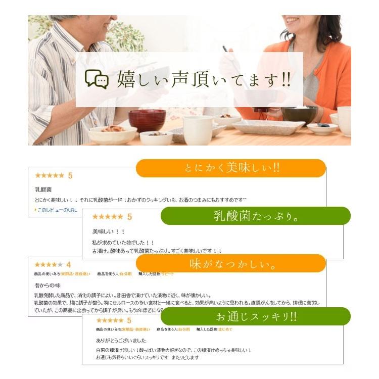白菜 ぬか漬け 百日漬 10袋セット 2kg 国産 乳酸発酵 熟成 漬物 ぬか漬 伝統製法 滋賀 お取り寄せ ご飯のお供 常備菜 保存食 徳用 まとめ買い |  | 03