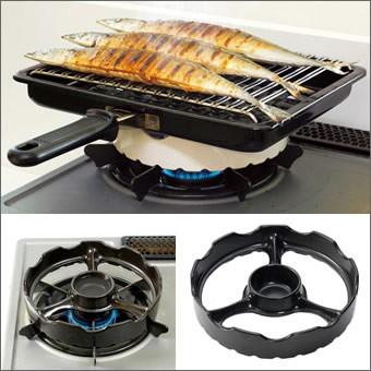 温度センサー付きガスコンロ用 焼き台 1台 : マックスレックス - 通販