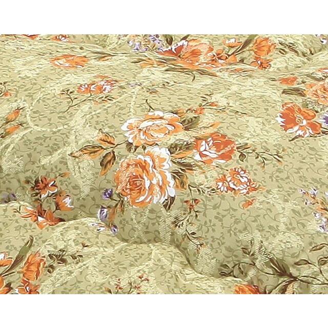 こたつ布団 長方形 205×245cm 東レ マシュロン 中綿 ベロア パッチ 花柄 こたつ用 掛布団 掛け布団 ラウンド加工 |  | 01