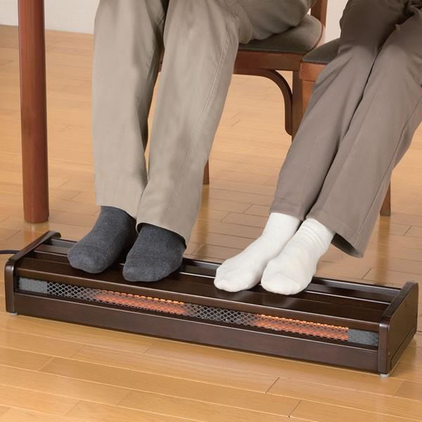 足元ヒーター 足置きハロゲンフットヒーター 大 暖房器具 スポットヒーター