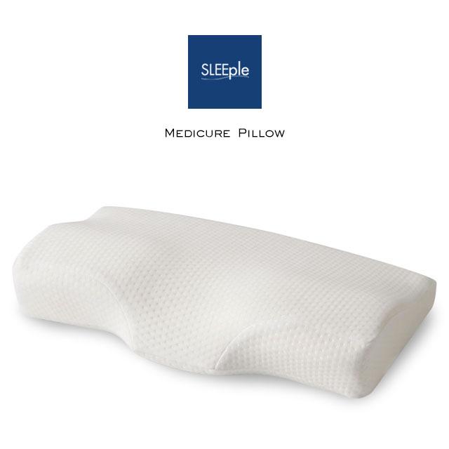 スリープル 整体師さんが推奨する メディキュアピロー 寝返りサポート枕 ピロー まくら 頭と首を支える 寝返りしやすい 枕 | 