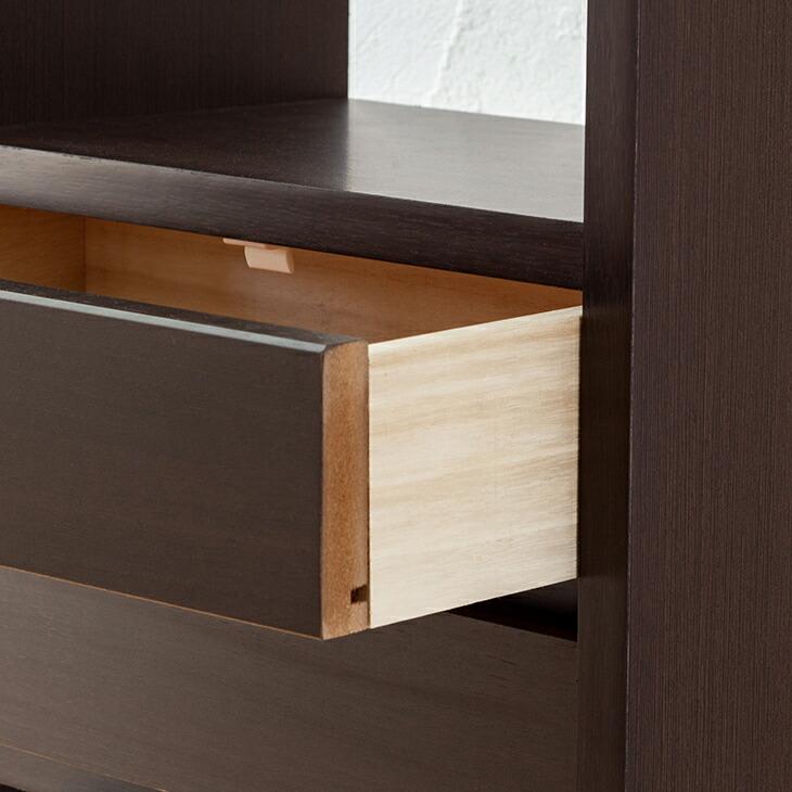 サカイデザイン 職人が作るラック付きチェスト キャスター付き 大川家具 日本製 完成品 サイドテーブル サイドワゴン ソファサイド デスクサイド |  | 14