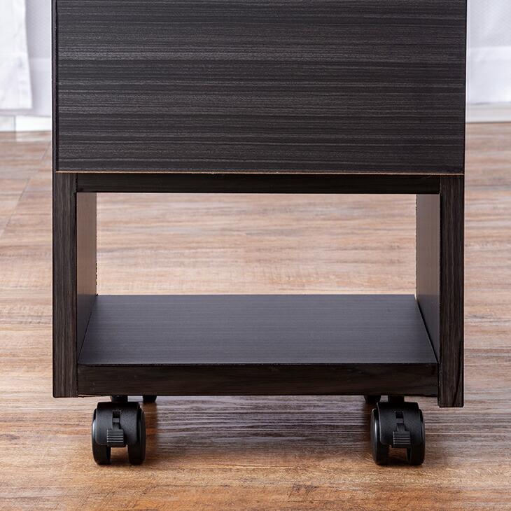 サカイデザイン 職人が作るスリムワゴンチェスト キャスター付き 大川家具 日本製 完成品 サイドワゴン サイドテーブル ソファサイド |  | 10