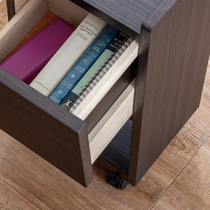 サカイデザイン 職人が作るスリムワゴンチェスト キャスター付き 大川家具 日本製 完成品 サイドワゴン サイドテーブル ソファサイド |  | 14