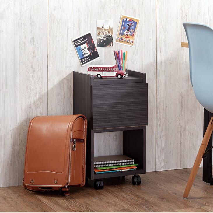 サカイデザイン 職人が作るスリムワゴンチェスト キャスター付き 大川家具 日本製 完成品 サイドワゴン サイドテーブル ソファサイド |  | 07