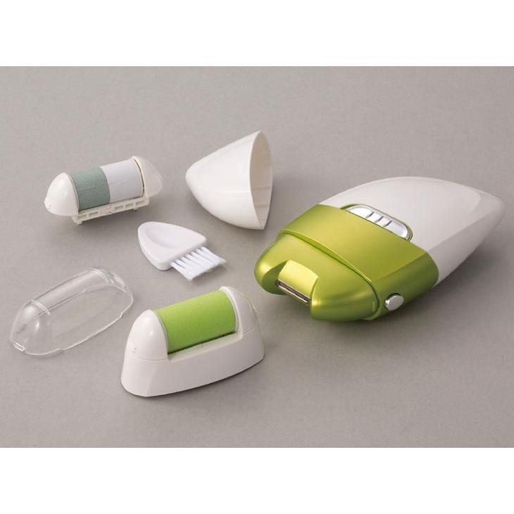 爪や刷り 電動爪削り＆角質ケアローラー Leaf DX 電動 電動爪やすり 電動