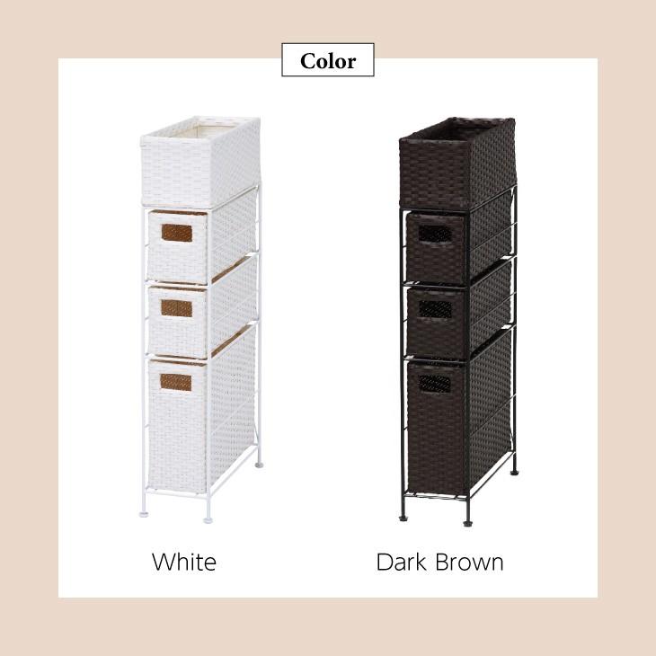 すき間収納 ランドリーラック すっきり 16cm幅 3段タイプ |  | 02