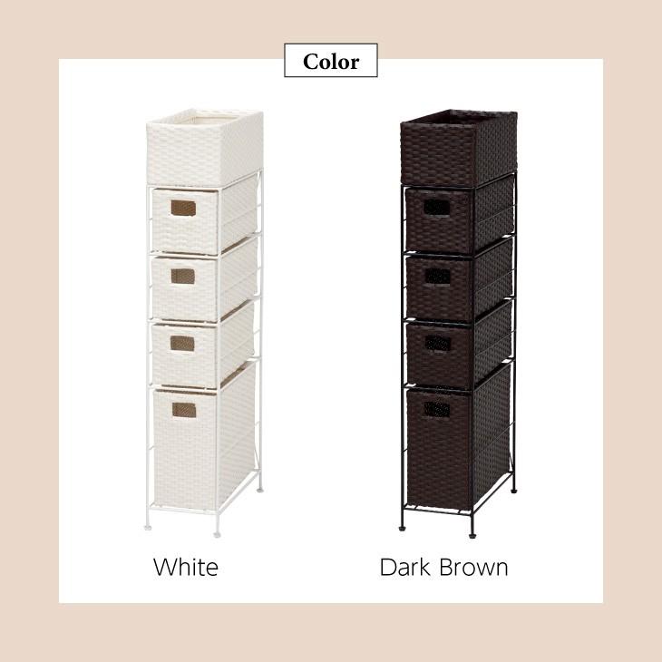 すっきりすき間収納ランドリーラック 21cm幅4段タイプ |  | 02