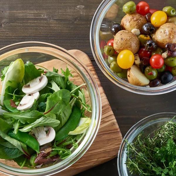 調理用ボウル HARIO ハリオ NEW 耐熱ガラス製 調理ボウル3個セット 代金引換不可 |  | 05